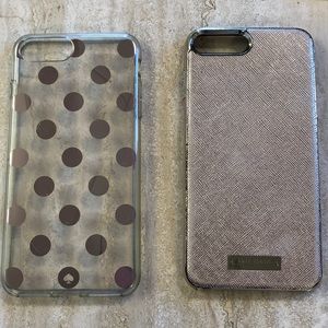 2 Kate spade ♠️ iPhone 7 Plus cases